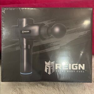 Monster Energy Reign Percussion Massage Device - Deep Tissue Black- NWT